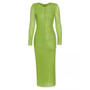 Self Portrait GG Crystal-Embellished Midi Dress NWOT!